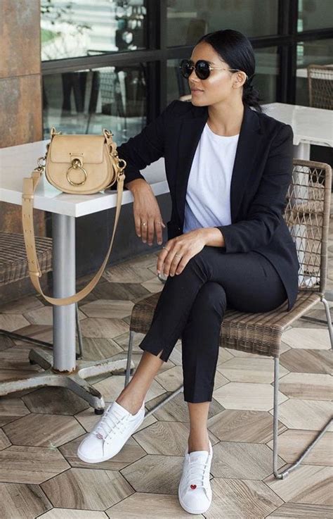 suits with sneakers women.